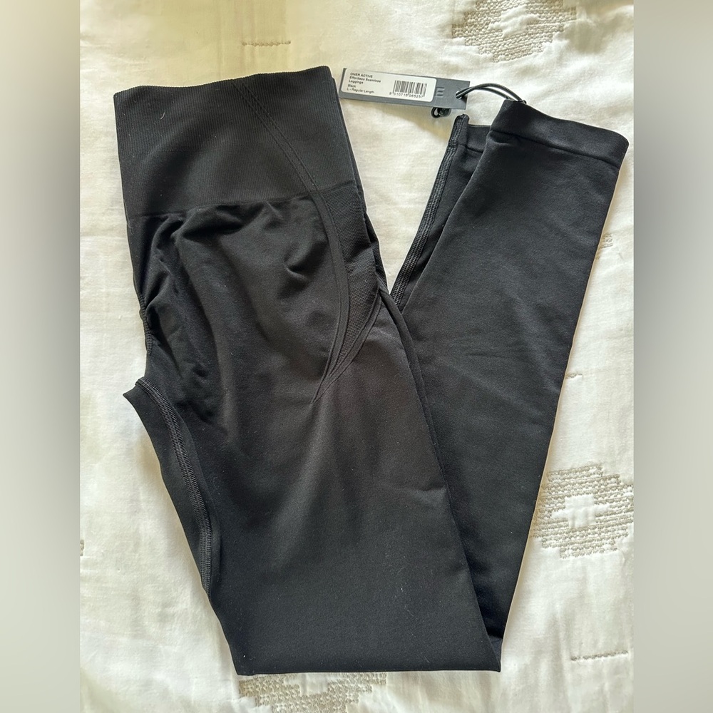 Oner Active Black Effortless Seamless Leggings, L